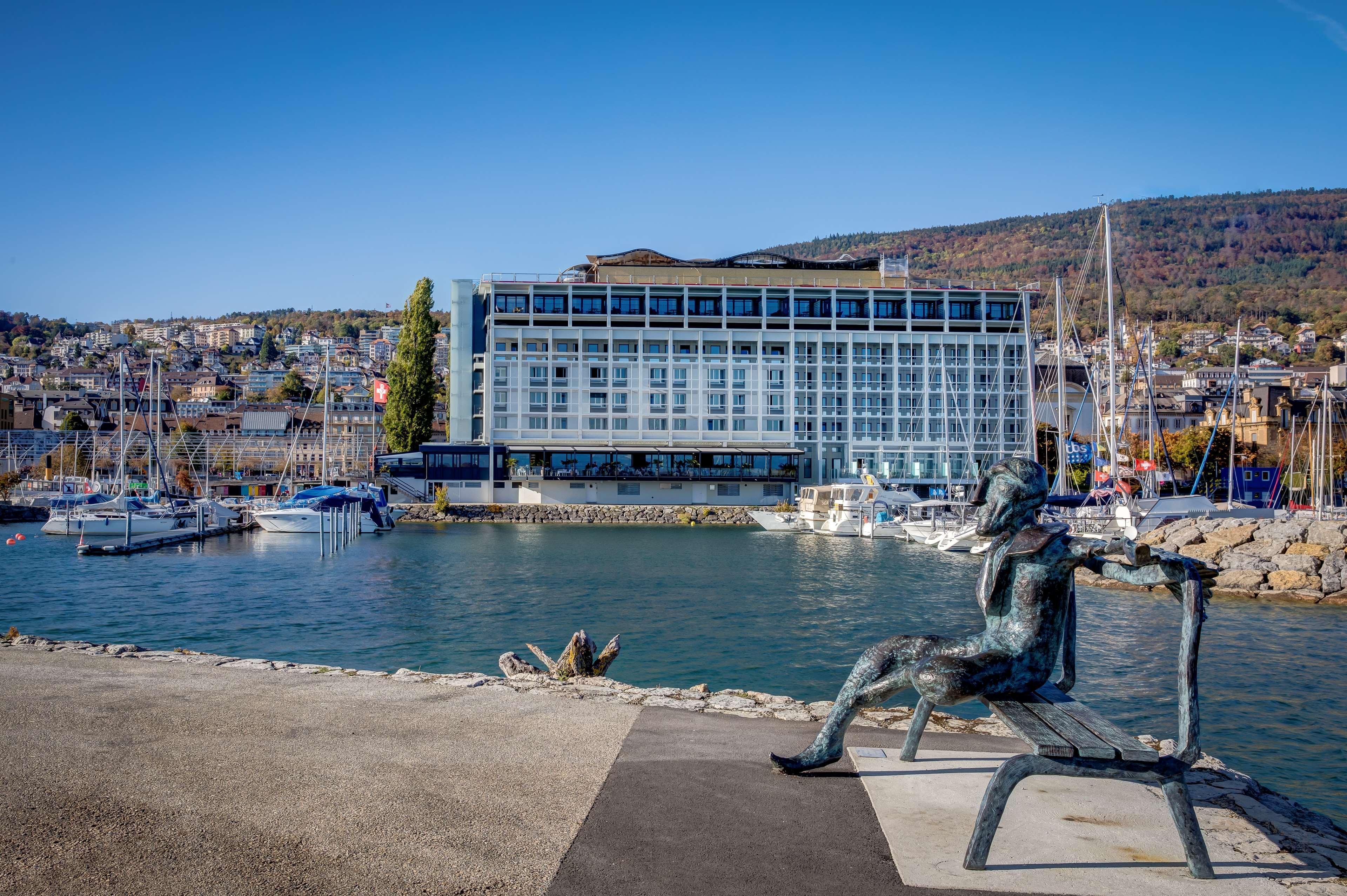 Hotel Beaulac Neuchatel Bagian luar foto